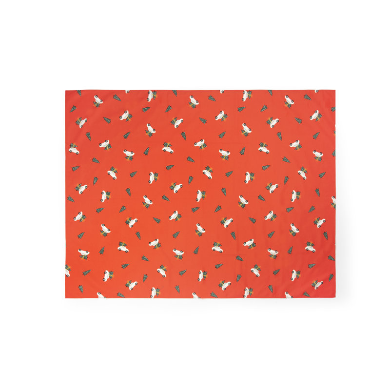 Ready For Christmas Tablecloth 140X240 Cm, Red, 140cm W x 180cm L