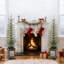 2 pièces de Noël artificiel pré-éclairé Sinev 4 pi