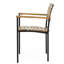 Chaise en bois et métal Laris