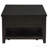 Distressed Java 2-Drawer Rectangular Coffee Table