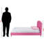Lit plateforme en similicuir Karina, rose, H 39,51 po x l 62,76 po x L 85,97 po Karina-744098872-744098868