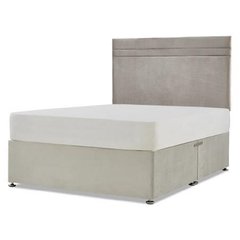 Franciso Upholstered Headboard, Double (4'6), Mink