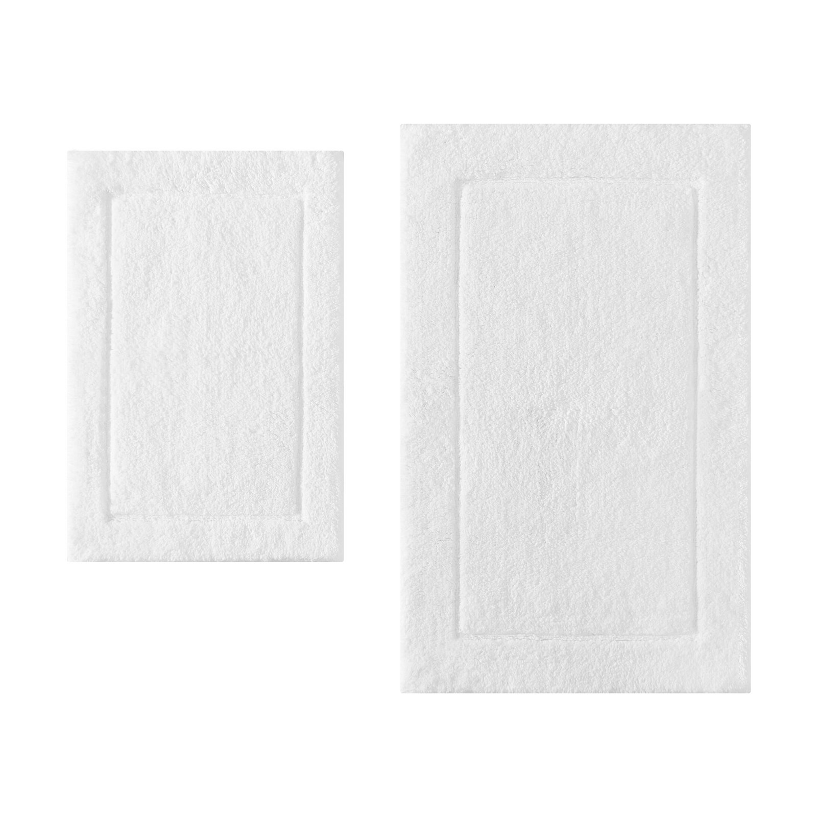 Essence Cotton Bath Rug, White