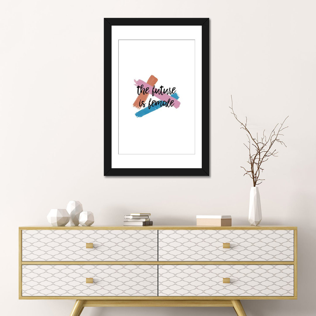 " The Future Is Female " East Urban Home Mat