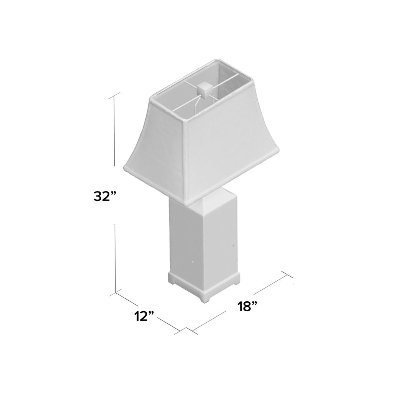 Beven Resin Table Lamp