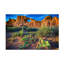 Art mural sur toile tendue - Art mural Rick Berk «Skyline Arch at Sunset» pour le salon, la chambre à coucher ou le bureau - 16 x 24