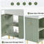 Meuble-lavabo de 21,6 po, armoire combinée, armoire de rangement pour salle de bain, lavabo simple en céramique, rangement pour droitier-945569323