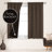 Deconovo 100 Percent Blackout with Liner Rod Pocket Curtain Panel Pair-75196916-75196904