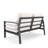 Townsend 55'' Wide Outdoor Loveseat with Sunbrella® Cushions-318370118-280725703