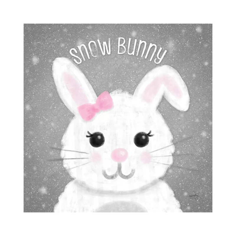 Snow Buddies IV by Noonday Design - Wrapped Canvas Gallery-Wrapped Canvas Giclée, 30.48 cm H x 30.48 cm W