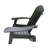 Outdoor Or Indoor Wood Adirondack Chair With An Hole To Hold Umbrella On The Arm-502567747