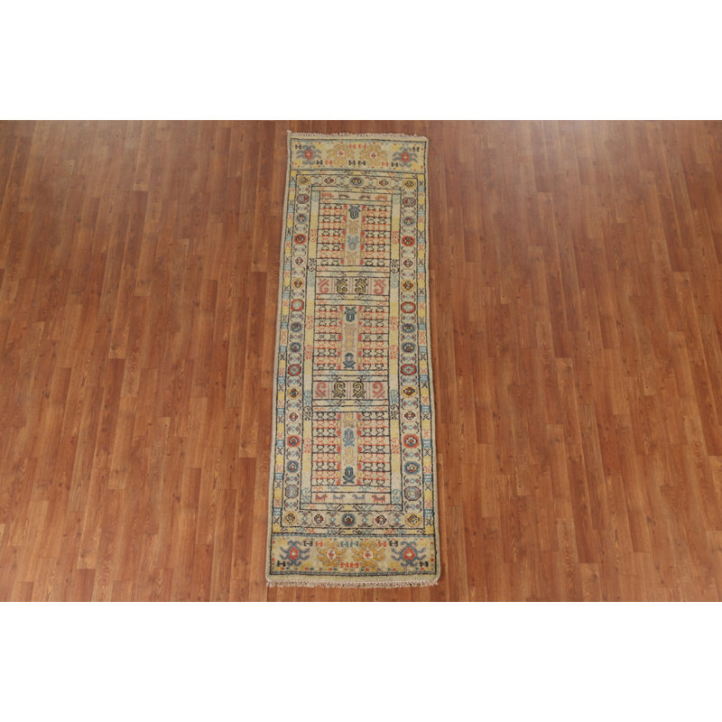 Tapis de couloir oriental géométrique 3x8