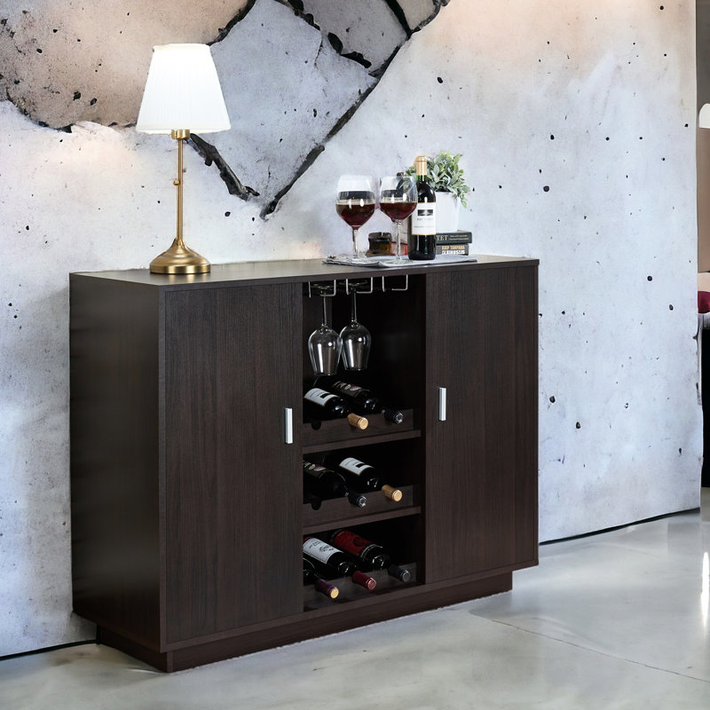 Desserte moderne avec fonction de démontage pour faciliter la manipulation de l'armoire spacieuse et de la présentation dans les espaces de patio