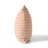 Crop Row Peach Throw Pillow-107807679