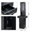 Modern Classic Barber Station, Salon Station With Locking Drawer, Storage Cabinet