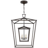 Chapman & Myers Darlana Large Double Cage Lantern
