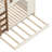 Full Over Full Solid Wood Bunk Bed with Trundle, Storage Shelves and Hooks-1509734396-1509734342