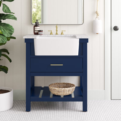 Meuble-lavabo simple 30 po Pelaghia