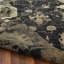 Darreyl Hand Knotted Wool Area Rug in Black-1598258376