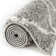 Myshaggy Collection Rugs Diamond Design in Grey