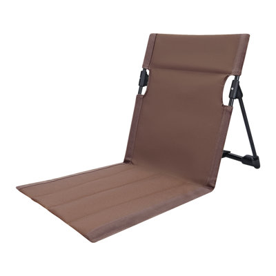 27" Camping Chair, Lightweight Foldable Outdoor Chair with Storage Bag
