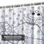Rideau de douche avec 12 crochets Doodle-1565816526