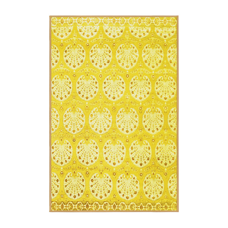 Performance Floral Indoor Rug, Rectangle 7' x 10'