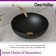 DeerValley Symmetry 13" x 13'' Circular/Round Vitreous Vessel Bathroom Sink