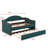 Twin Size Upholstered Daybed With Trundle,Velvet Sofa Bed With USB Ports And Wood Slats Supports,Button Tufted Backrest And Armrest, No Box Spring Needed-569793342