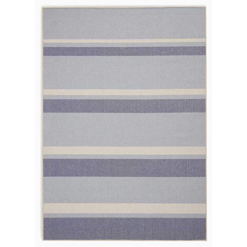 Striped Indoor Rug, Rectangle 4' x 6'