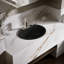 Farmington Metal Oval Drop-In Bathroom Sink with Overflow-1097809828