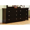 Commode double 6 tiroirs Tussey