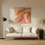 «Lyrical Abstraction 75», art mural en métal brun-990312598