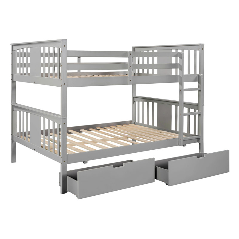Jaslen Platform Storage Bed, Gray
