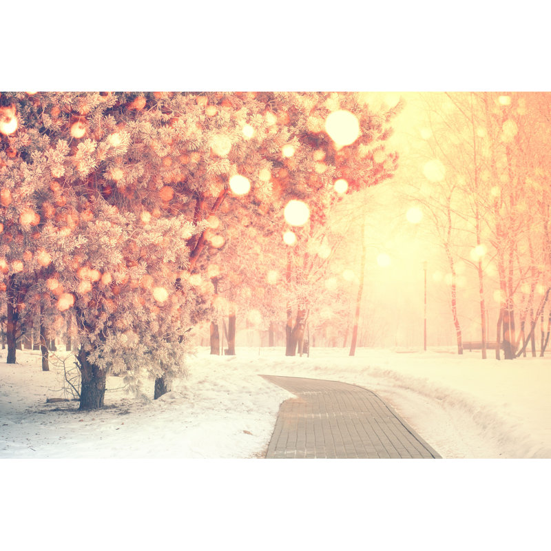 Christmas Christmas, Christmas Lights par Dimarik - Photographie sur toile tendue, H 32 po x l 48 po