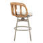 Tabouret de bar pivotant Safal