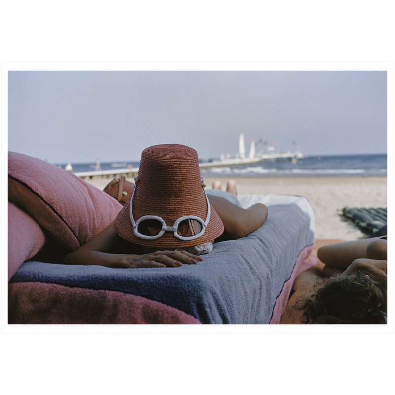 Getty Images, "Sunbathing In Venice," Slim Aarons, January 1, 1954 (Print Only) Print by Slim Aarons