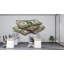 Adhésif décoratif argent, autocollant mural billets de dollar, art mural pile d'argent, décoration murale de bureau, décor de Hustle Motivation, adhésifs muraux en vinyle 246GM-590751594