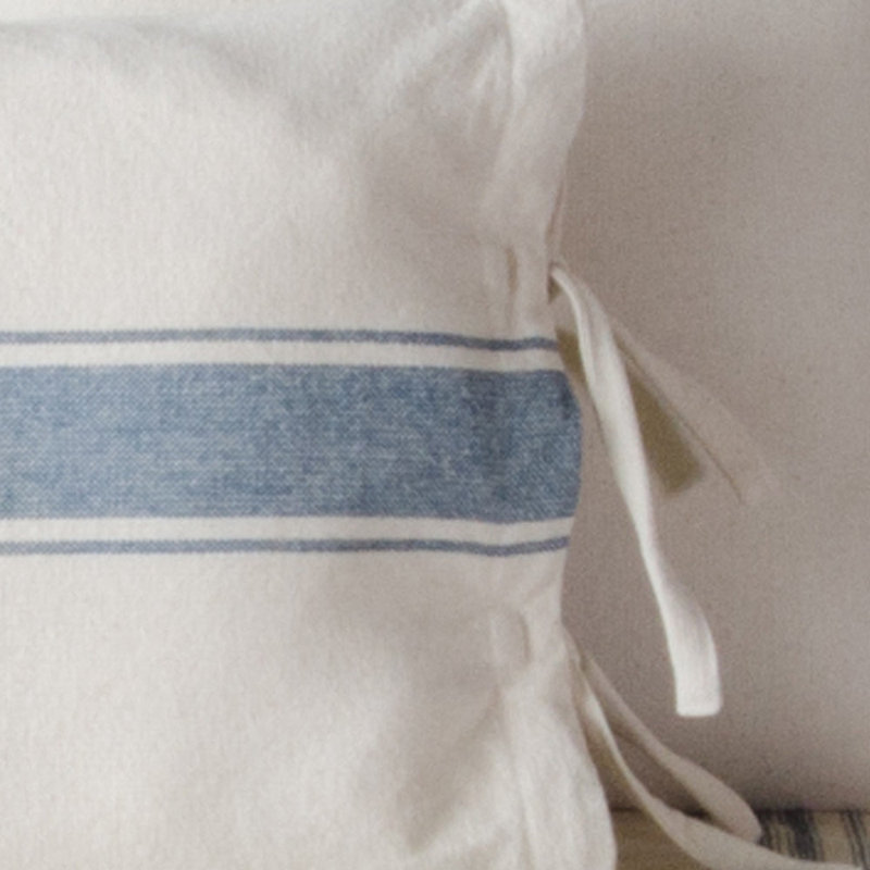 Striped Cotton Pillow Cover