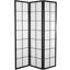 70.25" x 39.36" Japanese Shoji 3 Panel Room Divider