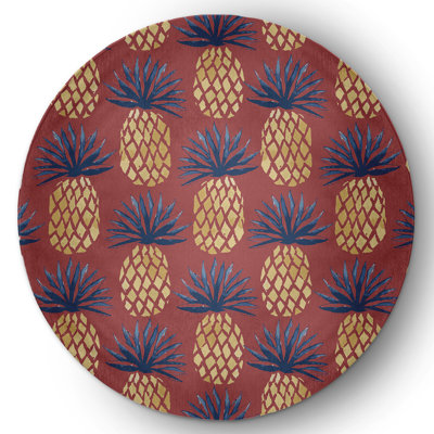 Floumoy Chenille Floral Indoor Rug