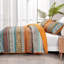 Ensemble de courtepointe bohémienne, couvre-lit léger en microfibre 3 pièces (coloré)-104690990