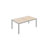 Patio Dining Table For 4, Acacia Wood Top, Pe Rattan-wrapped Metal Frame-186078791