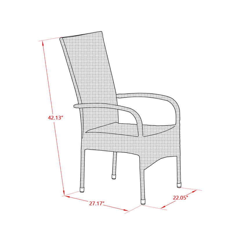 Ensemble de 2 chaises de salle à manger avec coussins Oslo, Lin naturel
