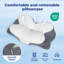  Memory Foam Cervical Pillow Neck Shoulder Arm Back Support Pain Relief