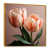 Cadre flottant doré