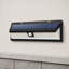 Applique murale d'extérieur à énergie solaire 12 "avec capteur de mouvement 6000K