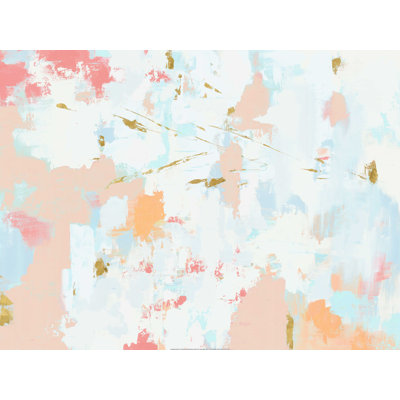 " Palette Knife Funky Abstract " Painting Print