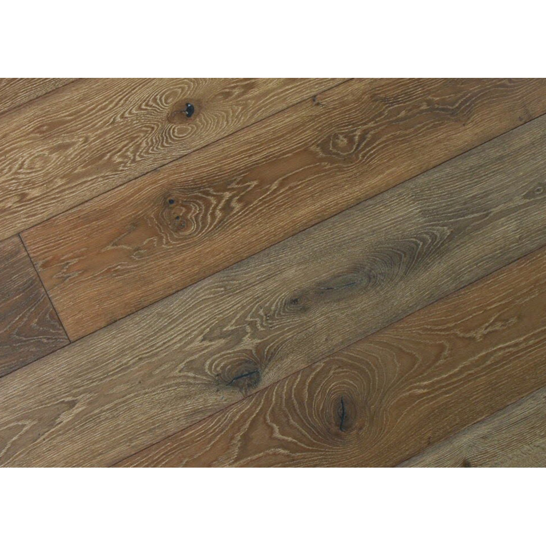 Oak 9.5'' W Hardwood Flooring Montserrat 