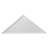 18"H x 72"W x 2 1/8"D Triangle Gable Vent